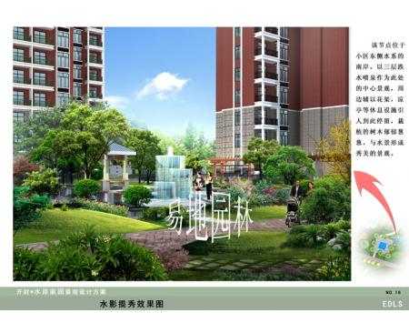 开封市水岸家园园林景观设计