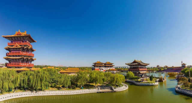 河南秋季景观设计,河南安阳良心历史景观